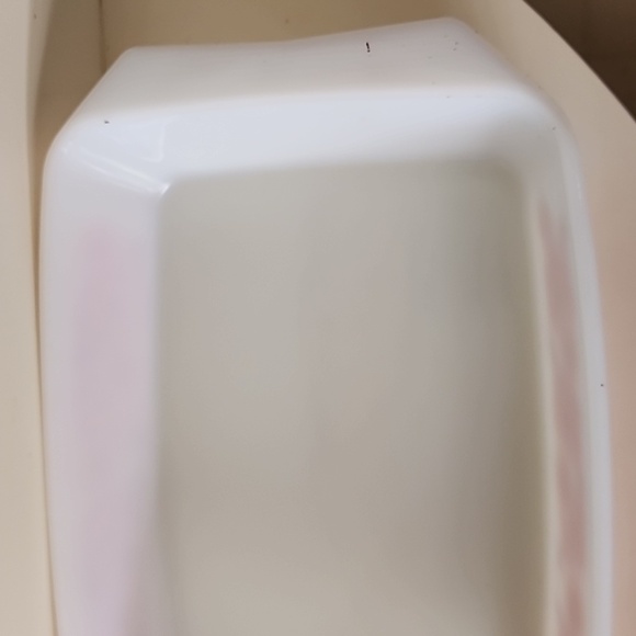 Htf France Arcopal Lotus Baking Dish Casserole Like New - Picture 5 of 6